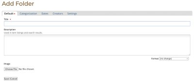 Add Folder
