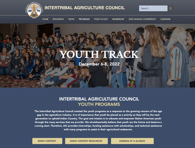 Intertribal Agriculture Council: Youth Programs