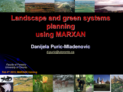 Marxan Training Talk 6 - Case Study Application