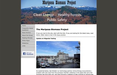 Mariposa Biomass Workgroup