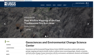 USGS Geosciences and Environmental Change Science Center