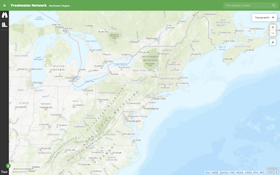 Freshwater Network Northeast Region: Northeast Aquatic Connectivity Project's Tool