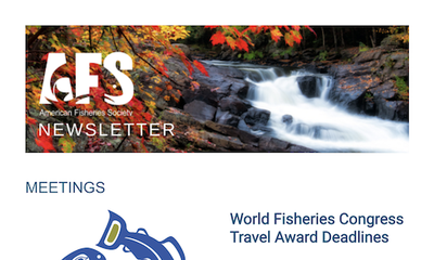 American Fisheries Society Newsletter October 2023