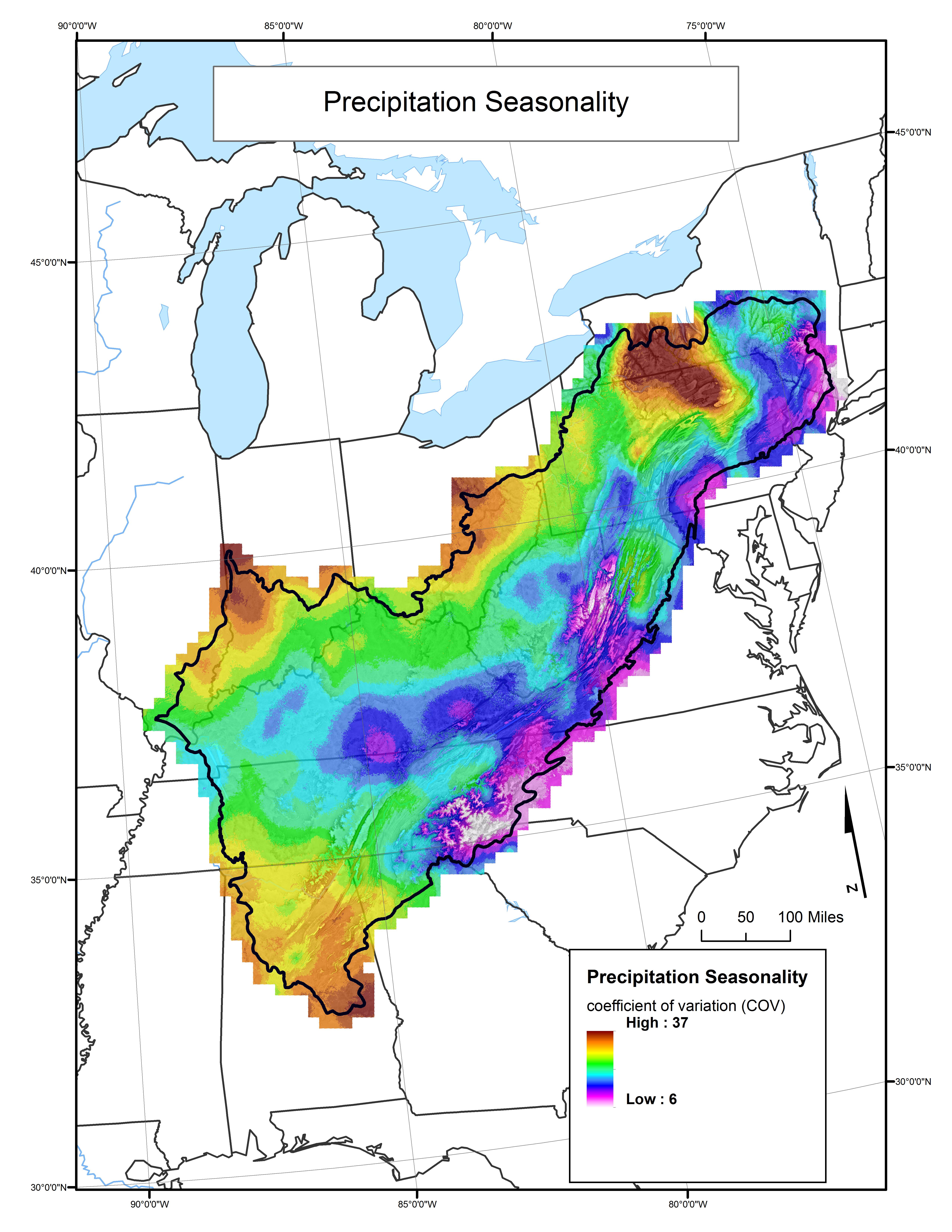 Precipitation Seasonality