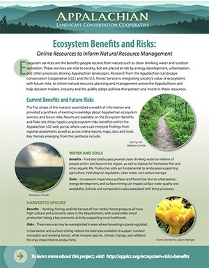 Fact Sheet: Ecosystem Benefits and Risks