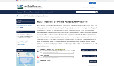 Resilient Economic Agricultural Practices